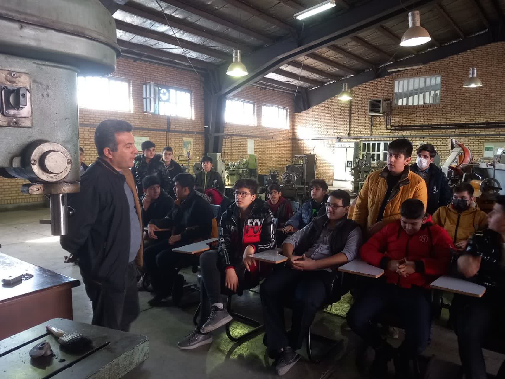 بازدید از سازمان فنی و حرفه ای